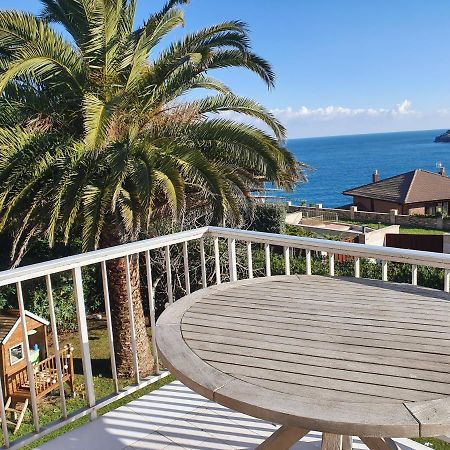 Villa vistas al mar, Urbanización privada con piscina de agua salada Ajo Exterior foto