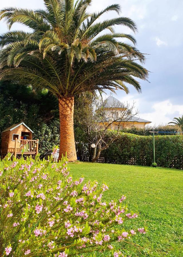 Villa vistas al mar, Urbanización privada con piscina de agua salada Ajo Exterior foto